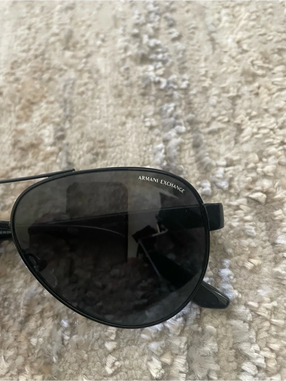 Armani Exchange sunglasses men pilot unisex authentic